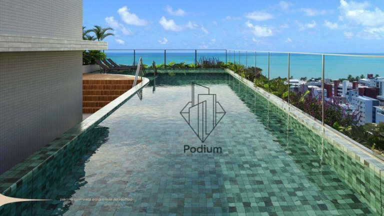 Apartamento com 2 Quartos à Venda, 50 m² em Cabo Branco - João Pessoa
