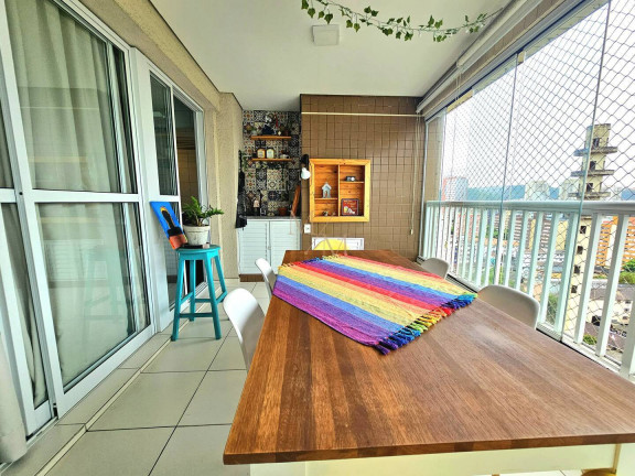 Imagem Apartamento com 3 Quartos à Venda, 111 m² em Encruzilhada - Santos