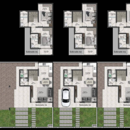 Imagem Casa com 2 Quartos à Venda, em Universitário - Tijucas Imagem Casa com 2 Quartos à Venda, em Universitário - Tijucas