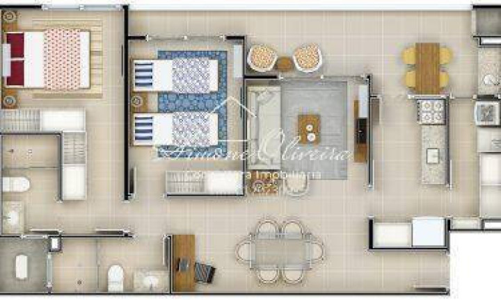 Imagem Apartamento com 3 Quartos à Venda, 81 m² em Loteamento Residencial E Comercial Bosque Flamboyant - Taubaté Imagem Apartamento com 3 Quartos à Venda, 81 m² em Loteamento Residencial E Comercial Bosque Flamboyant - Taubaté