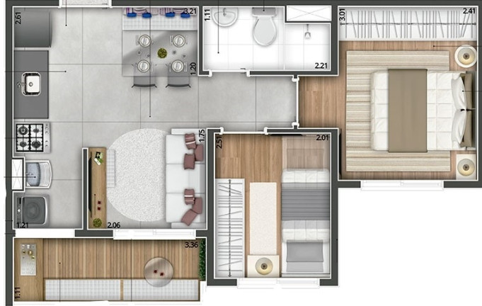 Imagem Apartamento com 2 Quartos à Venda, 37 m² em Imirim - São Paulo Imagem Apartamento com 2 Quartos à Venda, 37 m² em Imirim - São Paulo