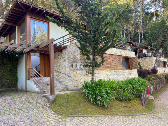 Casa de Condomínio com 5 Quartos à Venda, 268 m² em Vale Encantado - Campos Do Jordão