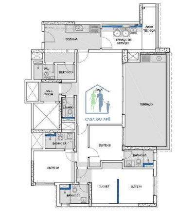 Imagem Apartamento com 3 Quartos à Venda, 137 m² em Santo Amaro - São Paulo Imagem Apartamento com 3 Quartos à Venda, 137 m² em Santo Amaro - São Paulo