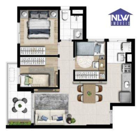 Imagem Apartamento com 3 Quartos à Venda, 55 m² em Lapa - São Paulo Imagem Apartamento com 3 Quartos à Venda, 55 m² em Lapa - São Paulo