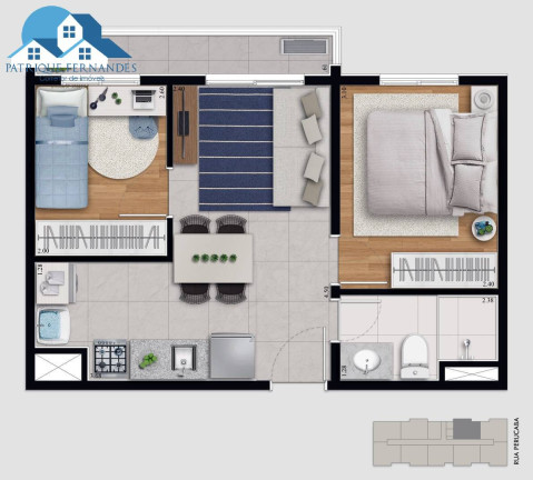 Imagem Apartamento com 2 Quartos à Venda, 40 m² em Chácara Santo Antônio (zona Leste) - São Paulo Imagem Apartamento com 2 Quartos à Venda, 40 m² em Chácara Santo Antônio (zona Leste) - São Paulo