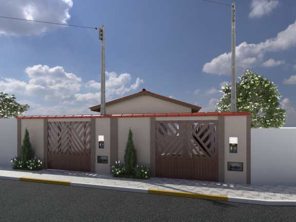 Imagem Casa com 2 Quartos à Venda, 45 m² em Parque Augustus - Itanhaém Imagem Casa com 2 Quartos à Venda, 45 m² em Parque Augustus - Itanhaém