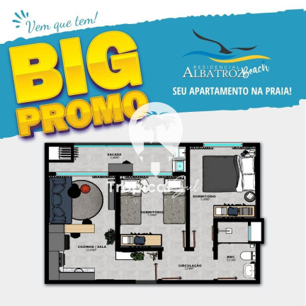 Imagem Apartamento com 1 Quarto à Venda, 34 m² em Albatroz - Matinhos Imagem Apartamento com 1 Quarto à Venda, 34 m² em Albatroz - Matinhos