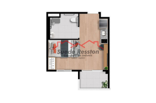 Imagem Apartamento com 1 Quarto à Venda, 27 m² em Indianópolis - São Paulo