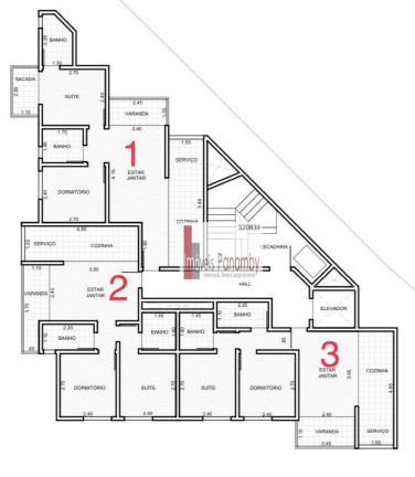 Apartamento com 2 Quartos à Venda, 52 m² em Vila Tibiriçá - Santo André