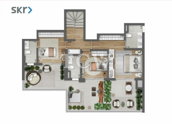 Imagem Cobertura com 3 Quartos à Venda, 252 m² em Moema - São Paulo