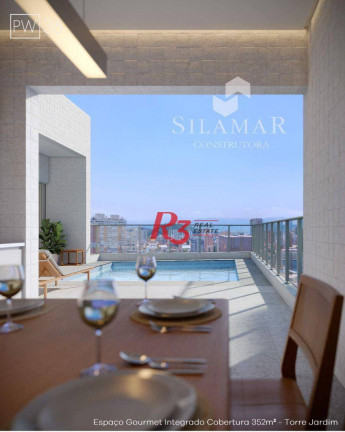 Imagem Apartamento com 3 Quartos à Venda, 224 m² em Gonzaga - Santos Imagem Apartamento com 3 Quartos à Venda, 224 m² em Gonzaga - Santos