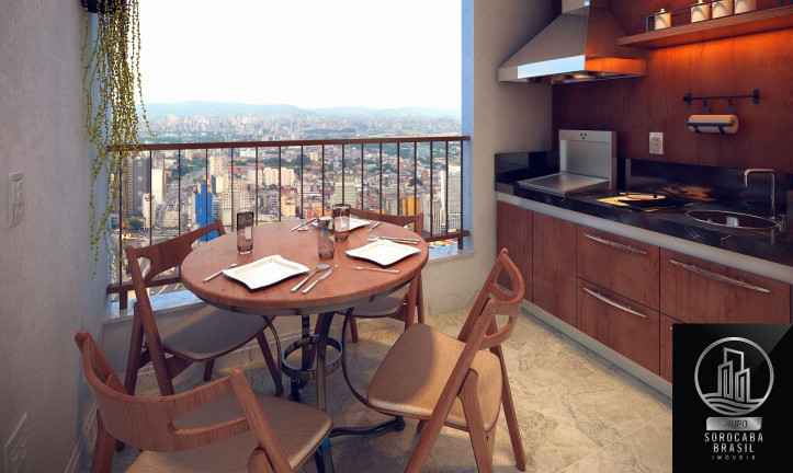 Imagem Apartamento com 3 Quartos à Venda, 89 m² em Além Ponte - Sorocaba