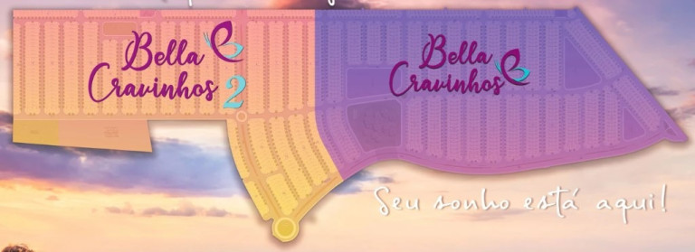 Terreno à Venda, 160 m² em Cravinhos - Bella Cravinhos 2 - Cravinhos