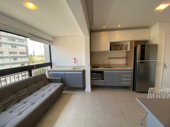 Imagem Kitnet com 1 Quarto para Alugar, 35 m² em Campo Belo - São Paulo Imagem Kitnet com 1 Quarto para Alugar, 35 m² em Campo Belo - São Paulo
