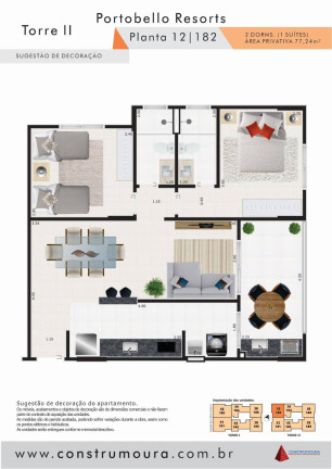 Imagem Apartamento com 2 Quartos à Venda, 77 m² em Centro - Mongaguá Imagem Apartamento com 2 Quartos à Venda, 77 m² em Centro - Mongaguá