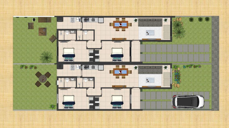 Imagem Casa com 2 Quartos à Venda, 150 m² em Village - Capao Da Canoa