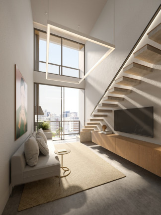 Imagem Cobertura com 1 Quarto à Venda, 52 m² em Rio Branco - Porto Alegre