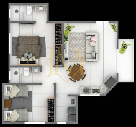 Imagem Apartamento com 2 Quartos à Venda, 70 m² em Belvedere - Coronel Fabriciano