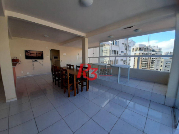 Imagem Apartamento com 2 Quartos à Venda, 100 m² em Gonzaga - Santos