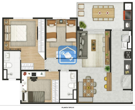 Imagem Apartamento com 3 Quartos à Venda, 81 m² em Jardim Marajoara - São Paulo Imagem Apartamento com 3 Quartos à Venda, 81 m² em Jardim Marajoara - São Paulo