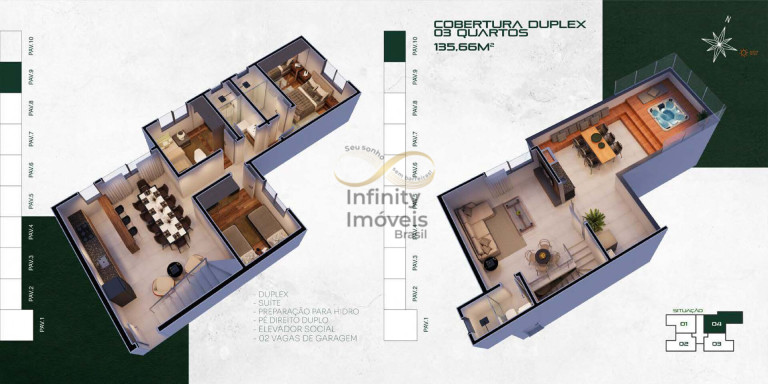 Imagem Apartamento com 2 Quartos à Venda, 128 m² em Miramar (barreiro) - Belo Horizonte Imagem Apartamento com 2 Quartos à Venda, 128 m² em Miramar (barreiro) - Belo Horizonte
