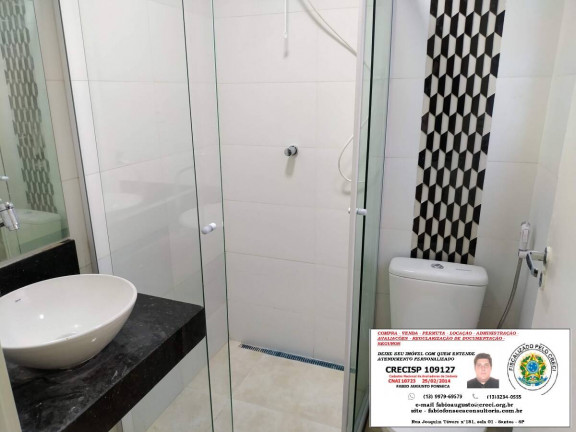 Imagem Apartamento com 1 Quarto à Venda, 52 m² em José Menino - Santos