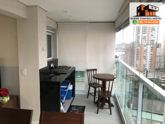 Imagem Apartamento com 2 Quartos à Venda, 57 m² em Gonzaga - Santos