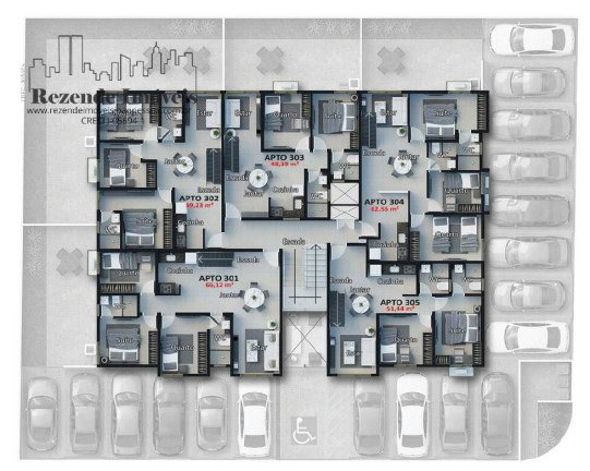 Imagem Cobertura com 3 Quartos à Venda, 118 m² em Bessa - João Pessoa Imagem Cobertura com 3 Quartos à Venda, 118 m² em Bessa - João Pessoa