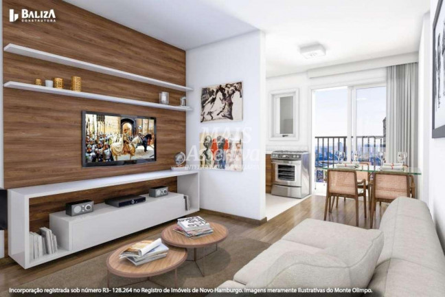 Imagem Apartamento com 2 Quartos à Venda, 51 m² em Rondônia - Novo Hamburgo Imagem Apartamento com 2 Quartos à Venda, 51 m² em Rondônia - Novo Hamburgo
