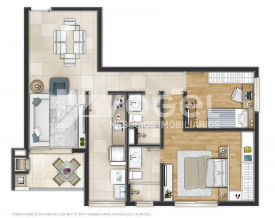 Imagem Apartamento com 1 Quarto à Venda, 117 m² em Centro - Novo Hamburgo Imagem Apartamento com 1 Quarto à Venda, 117 m² em Centro - Novo Hamburgo