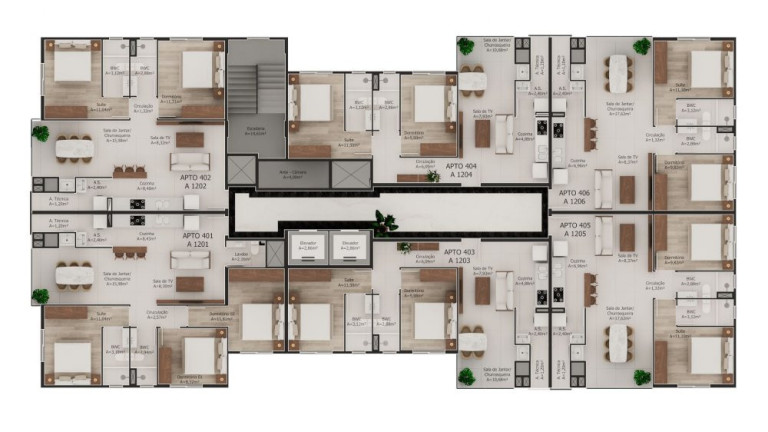 Imagem Apartamento com 2 Quartos à Venda, 81 m² em São Francisco De Assis - Camboriú