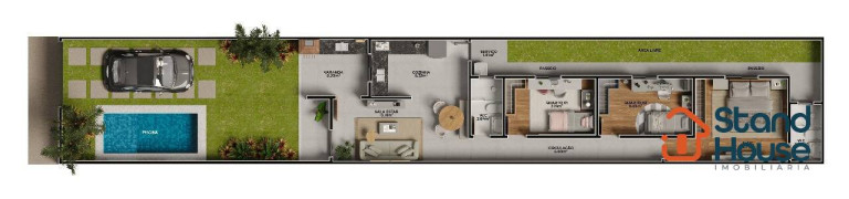 Imagem Casa com 3 Quartos à Venda, 155 m² em Conceição - Feira De Santana