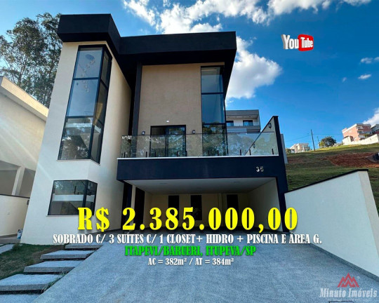 Casa com 3 Quartos à Venda, 382 m² em Aldeia Da Serra - Barueri