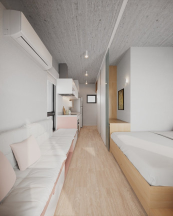 Imagem Apartamento com 2 Quartos à Venda, 41 m² em São Francisco - Curitiba
