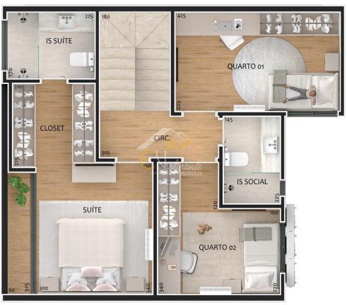 Imagem Casa de Condomínio com 3 Quartos à Venda, 138 m² em Bairro Alto - Curitiba Imagem Casa de Condomínio com 3 Quartos à Venda, 138 m² em Bairro Alto - Curitiba