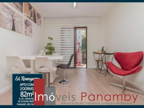 Imagem Apartamento com 3 Quartos à Venda, 82 m² em Paraíso Do Morumbi - São Paulo