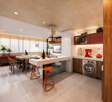 Imagem Apartamento com 1 Quarto à Venda, 37 m² em Aldeota - Fortaleza