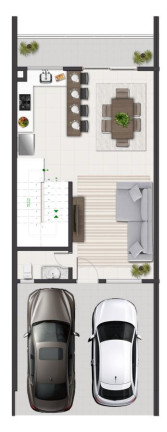 Imagem Sobrado com 3 Quartos à Venda, 202 m² em Aristocrata - São José Dos Pinhais
