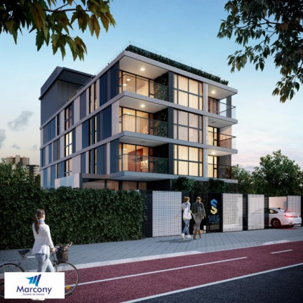 Flat com 1 Quarto à Venda, 32 m² em Jardim Oceania - João Pessoa