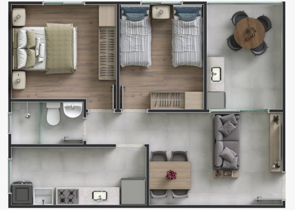 Imagem Apartamento com 2 Quartos à Venda,  em Feira De Santana