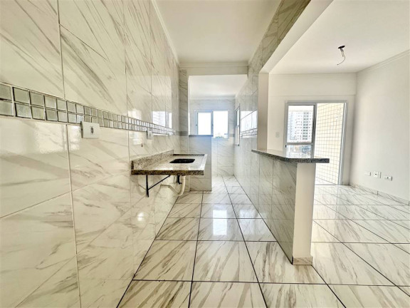 Imagem Apartamento com 2 Quartos à Venda, 62 m² em Guilhermina - Praia Grande