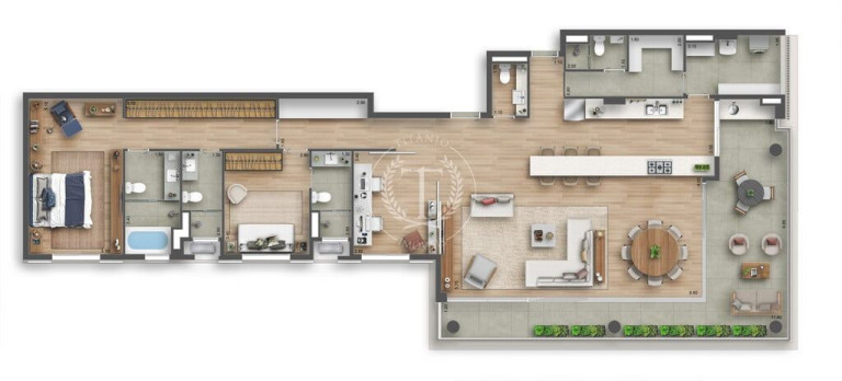 Imagem Cobertura com 3 Quartos à Venda, 188 m² em Sumaré - São Paulo