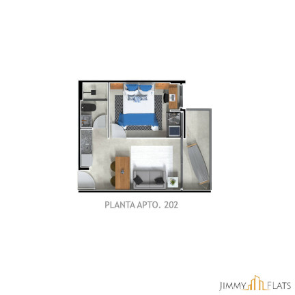 Imagem Apartamento com 1 Quarto à Venda, 25 m² em Centro, Porto De Galinhas - Ipojuca