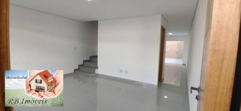 Casa com 3 Quartos à Venda, 100 m² em Vila Homero Thon - Santo André