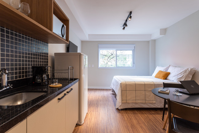 Imagem Apartamento com 1 Quarto para Alugar, 28 m² em Vila Clementino - São Paulo Imagem Apartamento com 1 Quarto para Alugar, 28 m² em Vila Clementino - São Paulo
