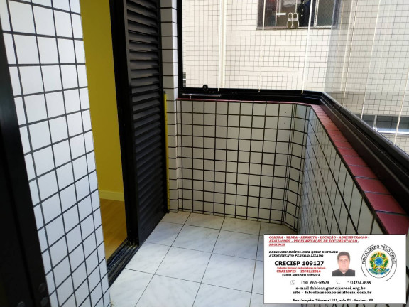 Imagem Apartamento com 1 Quarto à Venda, 52 m² em Itararé - São Vicente