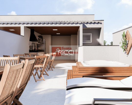 Imagem Cobertura com 1 Quarto à Venda, 97 m² em Campestre - Santo André Imagem Cobertura com 1 Quarto à Venda, 97 m² em Campestre - Santo André