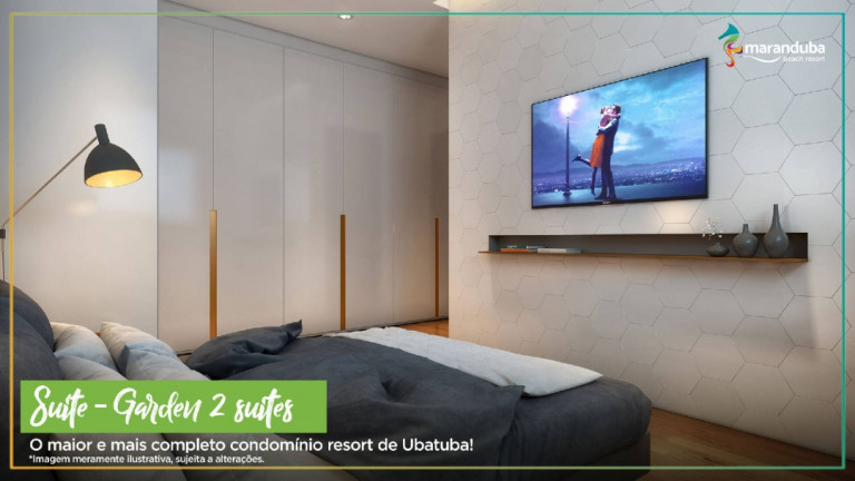 Imagem Apartamento com 2 Quartos à Venda, 72 m² em Praia Do Sapê - Ubatuba