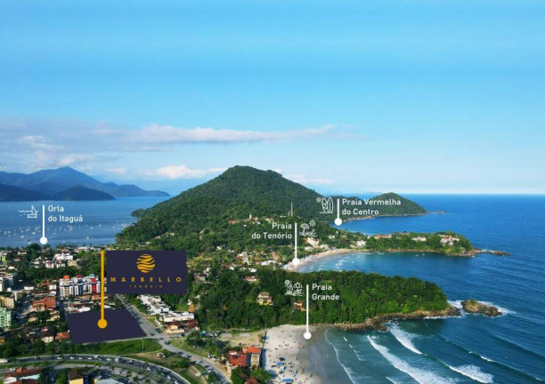 Imagem Apartamento com 2 Quartos à Venda, 70 m² em Tenório - Ubatuba Imagem Apartamento com 2 Quartos à Venda, 70 m² em Tenório - Ubatuba
