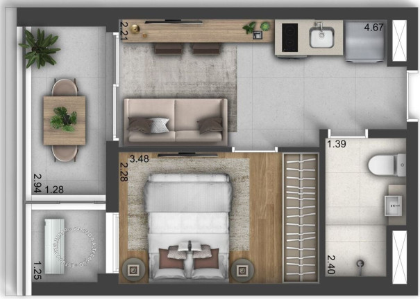 Imagem Apartamento com 1 Quarto à Venda, 33 m² em Chácara Klabin - São Paulo Imagem Apartamento com 1 Quarto à Venda, 33 m² em Chácara Klabin - São Paulo